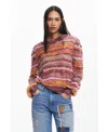 Desigual Jumper In Red