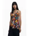 Desigual T-shirt Designed By Mr. Christian Lacroix