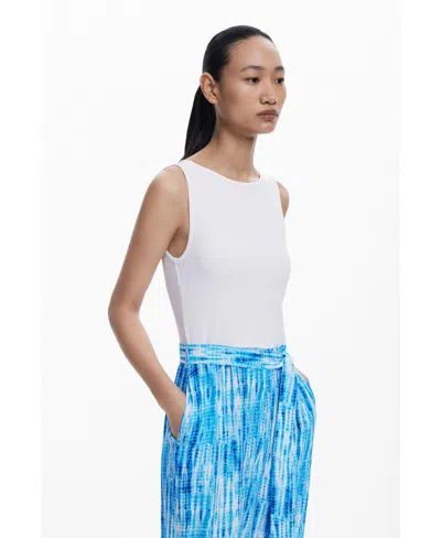 Desigual Women's Tie-dye Jumpsuit In Blue