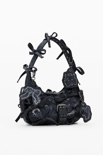 Desigual Y2k María Escoté Bag In Black