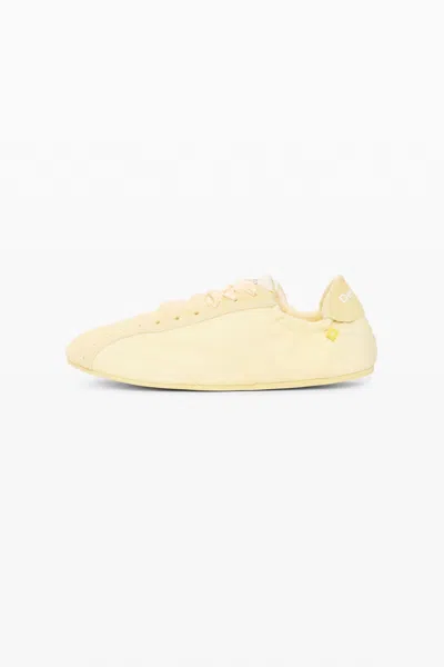Desigual Bow Sneakers In Yellow