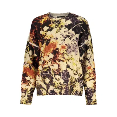 Desigual Yellow Acrylic Women's Women's Sweater In Multi