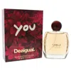 Desigual You By  For Women - 3.4 oz Edt Spray In Multi