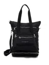 Desigual Zip-fastening Detachable-pouch Backpack In Black