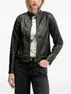 Desigual Zip-fastening Jacket In Black