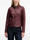 Desigual Zip-fastening Jacket In Red