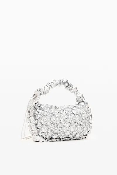 Desigual Zipper Flossy Bag In Black