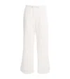 Desmond & Dempsey Floral Jacquard Pyjama Trousers In White