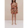 Desmond & Dempsey Lounge Shirt & Easy Short In Multi