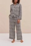Desmond & Dempsey Pajama Pocket Set In Multi