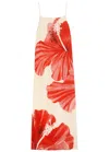 Desmond & Dempsey Floral-printed Linen Night Dress
