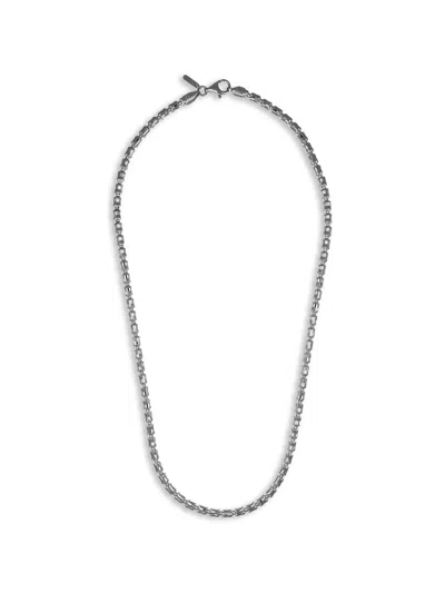 Desmos 4 Barrel Crystal 项链 In Silver