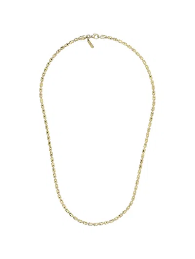 Desmos Barrel Crystal 3 项链 In Gold