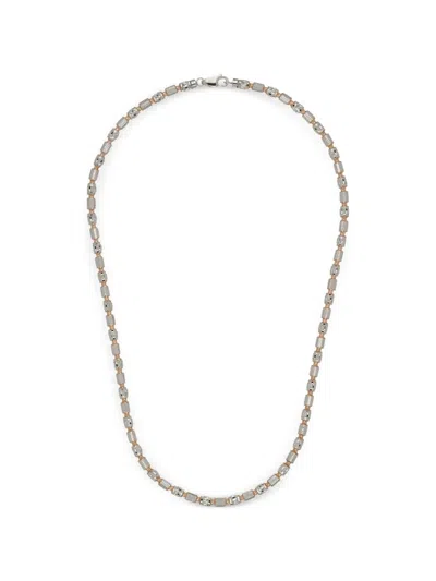 Desmos Barrel Pioneer 纯银项链 In Silver