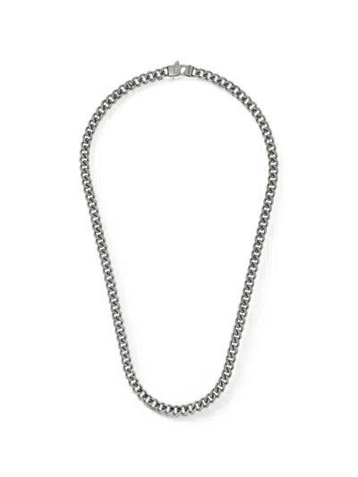 Desmos Bombe Curb-chain Necklace In Brown