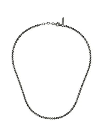 Desmos Crystal 3 Beaded Necklace In 블랙