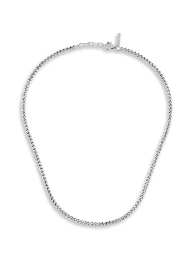 Desmos Crystal 3 Silver Necklace