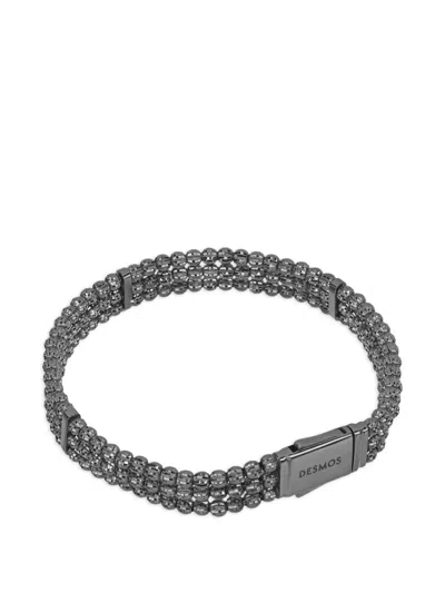 Desmos Crystal 三排手链 In Black