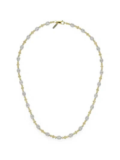 Desmos Crystal Bloom Necklace In Gold