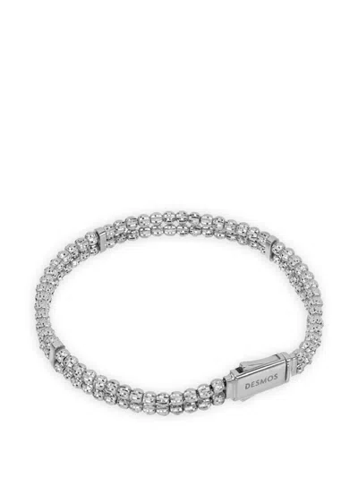 Desmos Crystal Bracelet In Silver