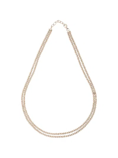 Desmos Crystal 双排项链 In Pink