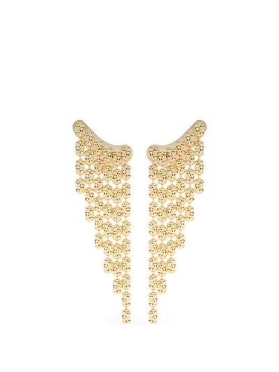 Desmos Design Typhoon 六排耳环 In Gold