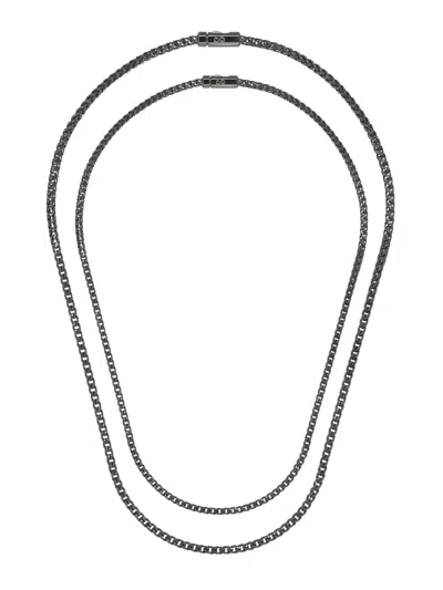 Desmos Fish Bone 链式项链 In Gray