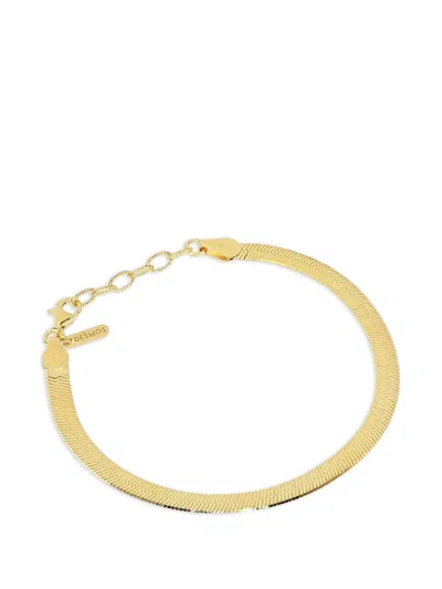 Desmos Herringbone-design Bracelet In Gold