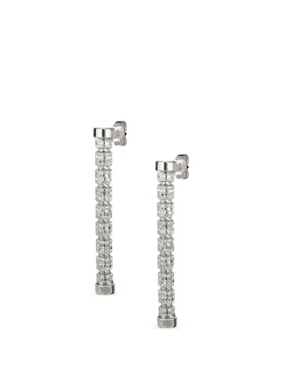 Desmos Infinity World 吊饰耳环 In Silver