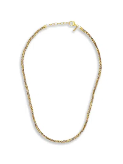 Desmos Interlace Necklace In Gold