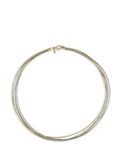 Desmos Spring Line Necklace In Transparent