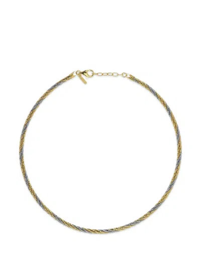 Desmos Spring Twist 多圈项链 In Gold
