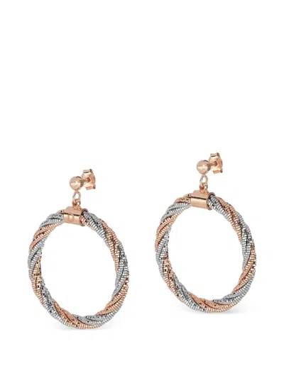 Desmos Spring Twist 耳环 In Pink