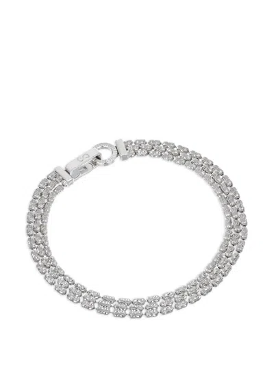 Desmos Typhoon Eternity Three-row Bracelet In Silver