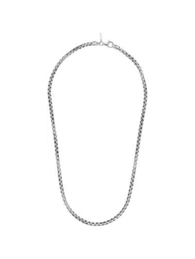 Desmos Venetian Box 项链 In Silver