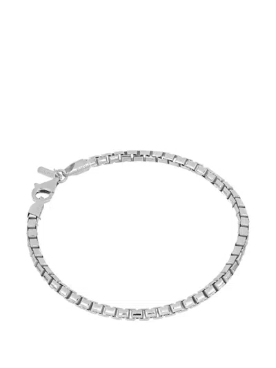 Desmos Venetian 盒子链式手链 In Silver