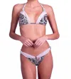 Despi Groove Reversible Bikini In Saygon/sea Spray