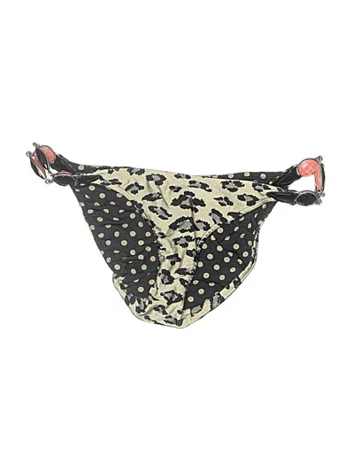 Pre-owned Despi Swimsuit Bottoms In Gold