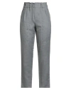 Despiral Woman Pants Grey Size 4 Linen
