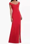 Dessy After Six Bridesmaid Dress In Parisian Red