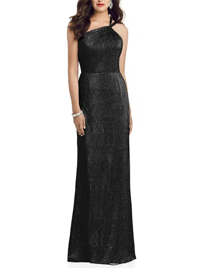 Dessy Collection By Vivian Diamond Womens Gathered Long Evening Dress In Black