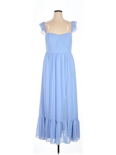 Pre-owned Dessy Collection Casual Dress In Blue