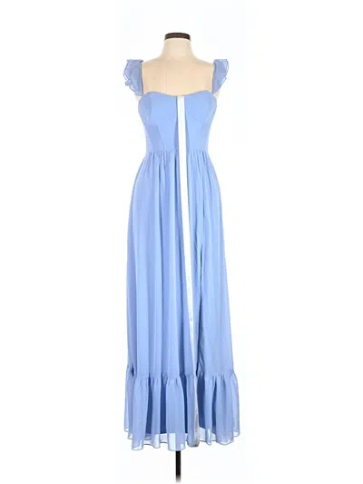 Pre-owned Dessy Collection Casual Dress In Blue