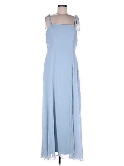 Pre-owned Dessy Collection Casual Dress In Blue