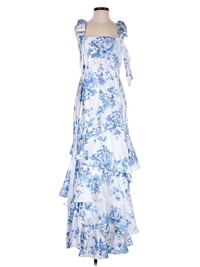 Pre-owned Dessy Collection Casual Dress In Blue