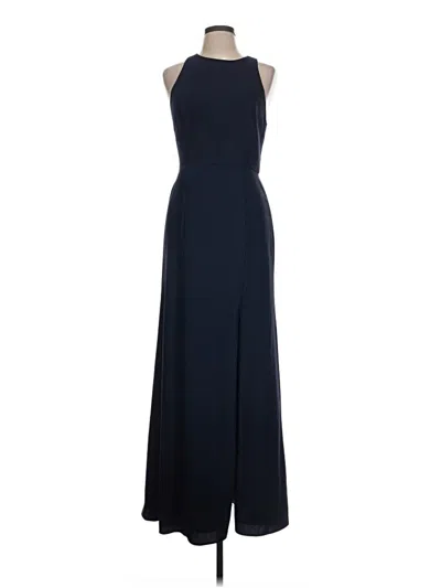 Pre-owned Dessy Collection Cocktail Dress In Blue