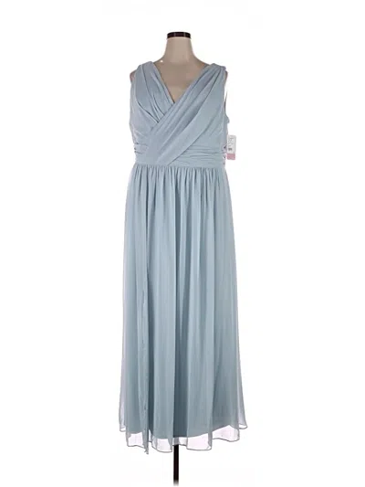 Dessy Collection Cocktail Dress In Blue