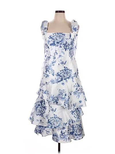 Dessy Collection Cocktail Dress In Blue
