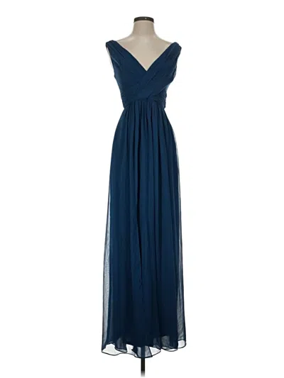 Dessy Collection Cocktail Dress In Blue