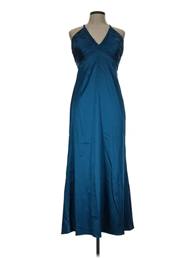 Pre-owned Dessy Collection Cocktail Dress In Blue
